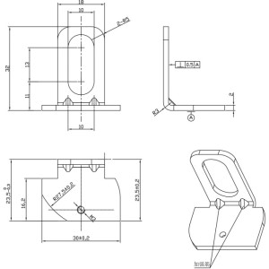 Промышленный подвесной светильник  SPP-404-0-50K-050