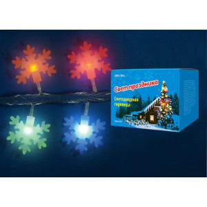 Гирлянда  ULD-S0700-050/DTA MULTI IP20 SNOWFLAKES-3