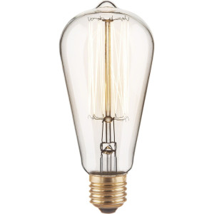 Ретро лампочка накаливания Эдисона ST64 ST64 60W E27