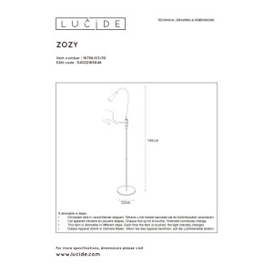 Торшер Zozy 18756/03/30