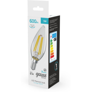 Лампочка светодиодная филаментная Filament 50312252