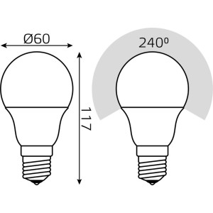Лампочка светодиодная  202502213