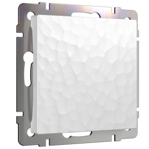 Заглушка Встраиваемые механизмы Hammer белые W1259201