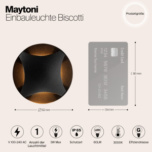Архитектурная подсветка Biscotti O036-L3B3K
