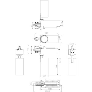 Трековый светильник  SТR-30-36-40K-W20