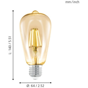 Лампочка светодиодная филаментная Lm_led_e27 11521