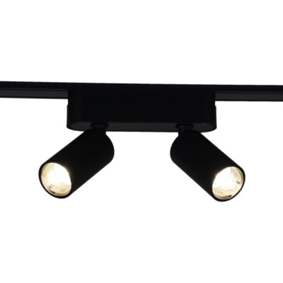 Трековый светильник  13005-9.3-002UR magnetic LED2x5W BK