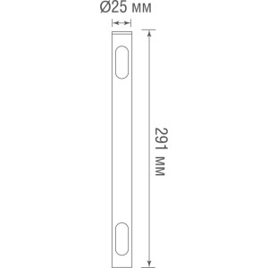 Стойка для грунтового светильника Alpha Pillar300DG DL20521