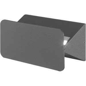 Настенный светильник уличный  ULU-S35A-6W/4000K IP54 BLACK