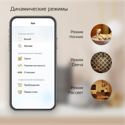Лампочка светодиодная филаментная Smart Home 1260112