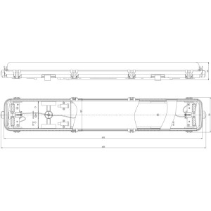 Настенно-потолочный светильник  SPP-103-0-002-060