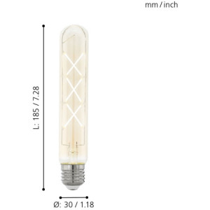 Лампочка светодиодная филаментная Lm_led_e27 11679