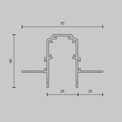 Шинопровод Busbar trunkings Exility TRX034-421.12B