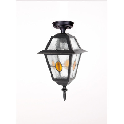 Потолочный светильник уличный FARO lead GLASS 91105A lgY Bl