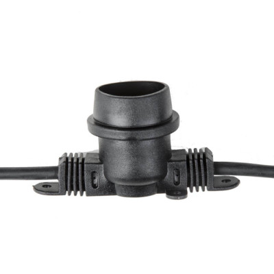 Гирлянда  UDL-K110 40/E27/10M IP65 BLACK BELT-LIGHT
