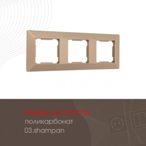 Рамка am-503.03 503.03-3.shampan
