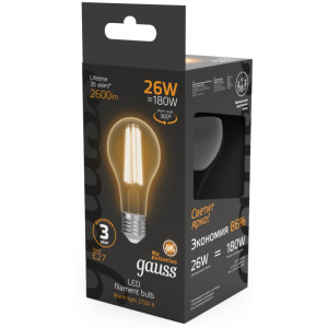 Лампочка светодиодная филаментная Filament 102902126