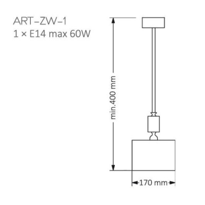 Потолочная люстра Artu ART-ZW-1(N)