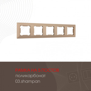 Рамка am-503.03 503.03-5.shampan