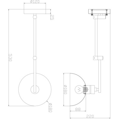 Бра Cover FR5290WL-01B