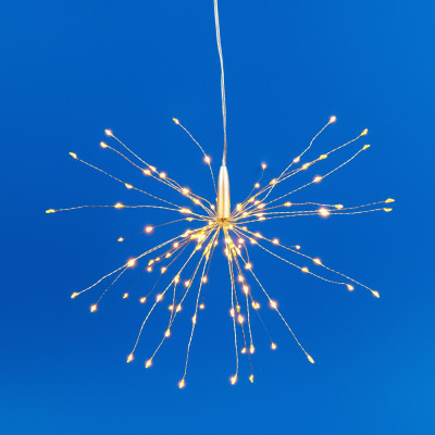Световая фигура  ULD-H3030-150/DTA/3AA/RC WARM WHITE IP20 FIREWORKS