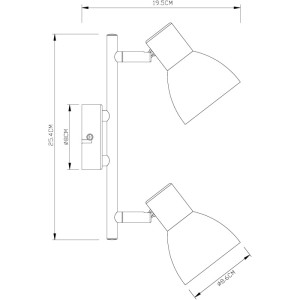 Спот Falena A3117PL-2WH