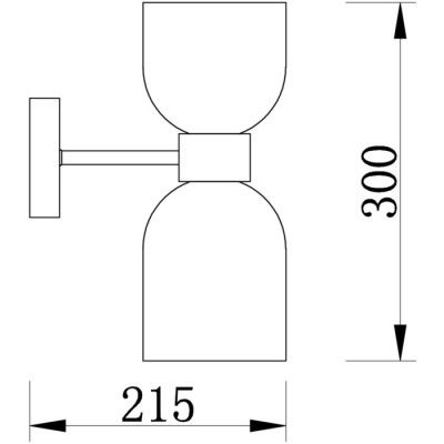 Бра Savia FR5203WL-02CH