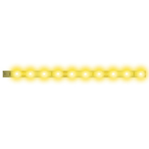 Светодиодная лента  ULS-N21-2835-120LED/m-8mm-IP67-220V-8W/m-50M-YELLOW бобина