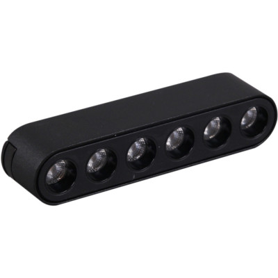 Трековый светильник  13002-9.3-001UR magnetic LED6W BK