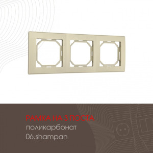 Рамка am-503.06 503.06-3.shampan