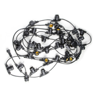 Гирлянда  UDL-K120 200/E27/100M IP65 BLACK BELT-LIGHT