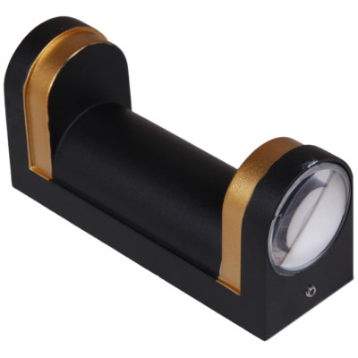 Архитектурная подсветка  86814-9.2-002TL COB2*3W  BK+GD