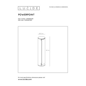 Уличный блок штекерных розеток Powerpoint 27849/12/29