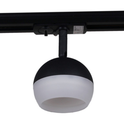 Трековый светильник  53008-9.3-001CT GX53 BK