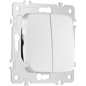 Выключатель am-205 205.30-2.silver