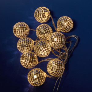 Гирлянда ULD ULD-S1800-010/STB/3AA WARM WHITE IP20 DISCOBALLS