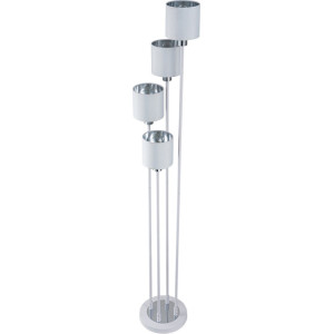 Торшер Denver 1109/4 White/Silver