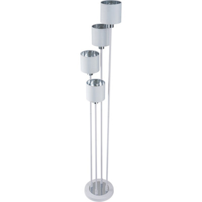 Торшер Denver 1109/4 White/Silver