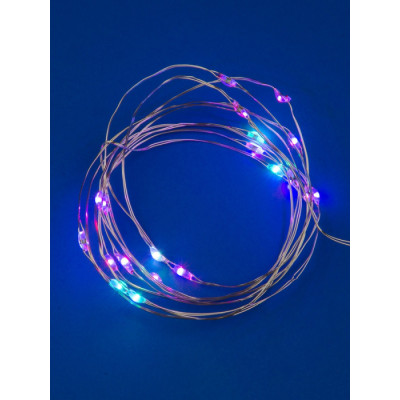 Гирлянда  ULD-S0200-020/DTB/3AA/RC RGB IP20 DEW
