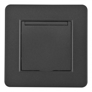 Розетка SET16-1 SET16-1-41-1 black