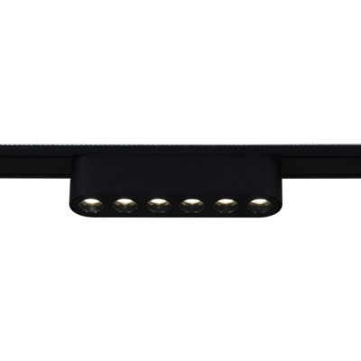Трековый светильник  13002-9.3-001UR magnetic LED6W BK