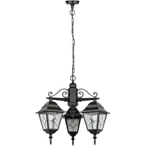 Уличный светильник подвесной QUADRO M lead GLASS 79970MlgW/3 Bl