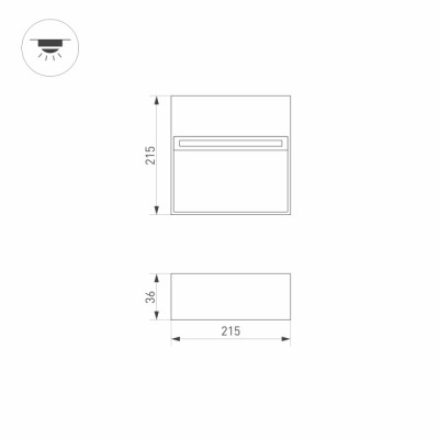Архитектурная подсветка TRACE 029958