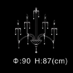 Подвесная люстра Emma MD102760-18A