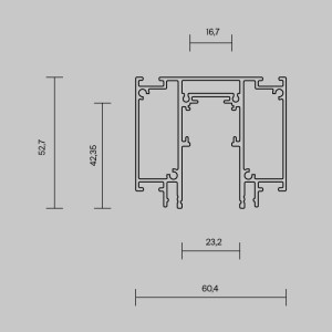 Шинопровод Busbar trunkings Exility TRX034D-422B