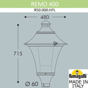 Плафон Remo R50.000.000.LXH27