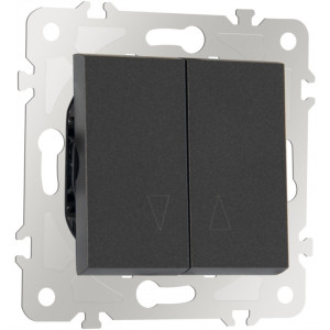 Выключатель am-203 203.38-2.black