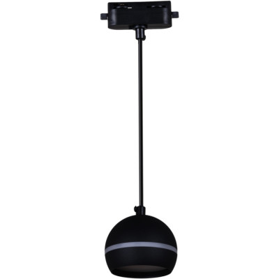 Трековый светильник  53015-0.9-001CT GX53 BK