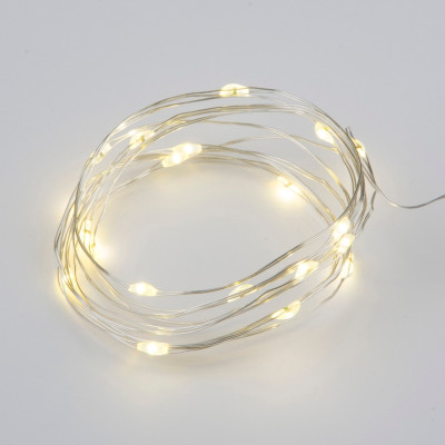 Гирлянда  ULD-S0200-020/SСB/2AA WARM WHITE IP20 DEW