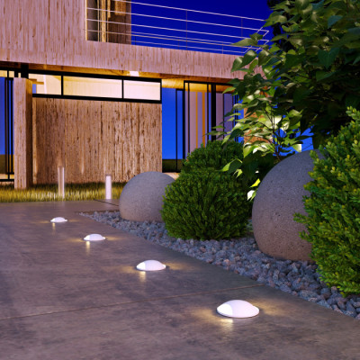 Встраиваемый светильник уличный Step 3 MRL LED 1105 белый